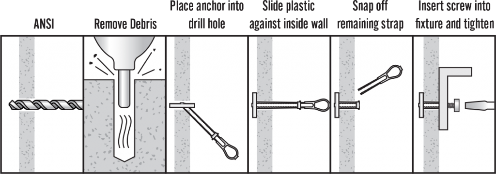 Nylon Drywall Toggle - Aerosmith® Anchors